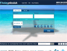 Tablet Screenshot of kolayyolculuk.com
